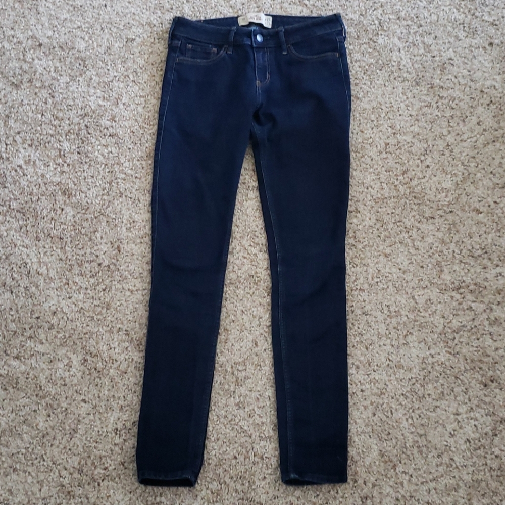 Hollister super skinny dark jeans